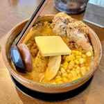 麺屋壱正 - 北海道味噌 味噌漬け炙りチャーシュー麺(バター,コーン)