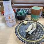 はま寿司 - 浜茹で牡蠣握り 