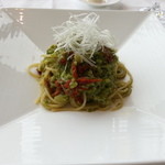 代官山ASO チェレステ - ズワイガニととドライトマト　ブロッコリー