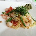 代官山ASO チェレステ - 帆立＆海老ジェノバソース