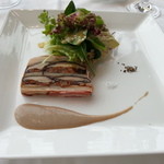 代官山ASO チェレステ - 前菜　キノコとジャガイモのテリーヌ