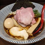 寿製麺 よしかわ - 特製黒醤油煮干そば