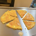 Hiroshima Okonomiyaki Okotarou - チーズ焼き