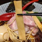 寿製麺 よしかわ - 歯ごたえの良いメンマ