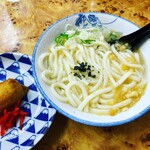 赤飯・和菓子　梅むら - うどん¥400
いなり寿司¥80