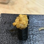 寿司のあおやま - ウニ！！僕好みの渋めのウニ！！