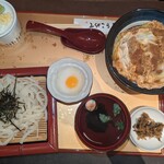 Soba Chaya Hanagen Honzenan - ミニカツ丼セット