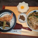 Soba Chaya Hanagen Honzenan - ミニ天丼セット