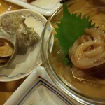 ぬまだてハイツ - サザエといかの沖漬け