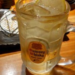 肉と野菜と日本酒と・・・ バリク - 角ハイ 450円