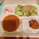 アジアンダイニング ダリマ - B弁当　日替わりカレー（たまごチキン） 辛口  800円（税込）