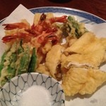 男鹿半島 - 天ぷら軽めで…とお願いしてみた