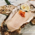 Teuchi Takeuchi - 北海道仙鳳趾産の殻牡蠣