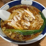 支那麺 はしご - 搾菜麺