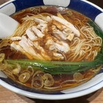 支那麺 はしご - 搾菜麺