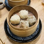 だるま焼売 - えび焼売＋ニラ焼売