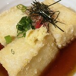 居酒屋つくみ - 揚げだし豆腐