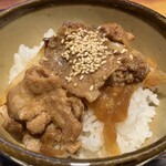 摩天楼 - 肉丼（小盛り）