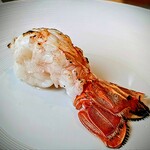 蒼 - 来ました！さかな人長谷川さんの、長井の赤座海老。ぶりぶりっ!