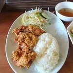 中華料理 温品飯店 - 皿もデカッ！