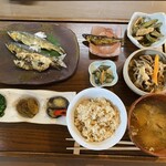 ライスフィールド - 天然鮎御膳　1800円