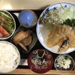 いさみ寿司 - アジフライ定食