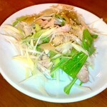 香香飯店 - 搾菜と蒸し鶏のサラダ　￥429