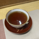 薫風飯店 - 最後の方　渋みが出てくるけど、嫌じゃない。品の良い渋み。口の中がさっぱりする。