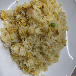 薫風飯店 - 蟹チャーハン　これも素晴らしい。伝えたいのは味が優しいということ。卵とご飯、カニとご飯、良い滋味をご飯に移した