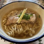 にいまそば - なんこつそば中 ちぢれ麺700円