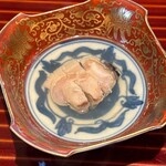 日本料理 別府 廣門 - 巨大蛤の酒蒸し