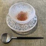 サンセリテ - お口直し
      　ワインジュレ