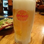 キンキンに冷えたオリオンビール