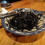 まーちぬ家 - イカすみバター焼き