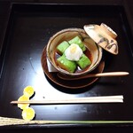よし町 - 翡翠茄子煮卸し