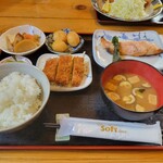 Yanase - ◆「美味しい日替わり定食」(秋鮭)