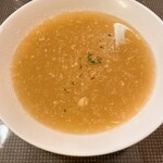 はり重 グリル - オニオンスープ(冷たいスープ)