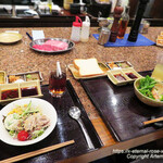 鉄板焼ステーキ 一ッ葉ミヤチク - 