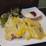 沖縄ちょ～で～ - ポーク玉子