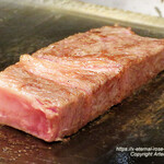 鉄板焼ステーキ 一ッ葉ミヤチク - 