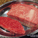 鉄板焼ステーキ 一ッ葉ミヤチク - 