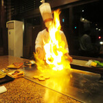 鉄板焼ステーキ 一ッ葉ミヤチク - 