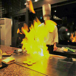 鉄板焼ステーキ 一ッ葉ミヤチク - 