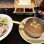 鉄板焼ステーキ 一ッ葉ミヤチク - 