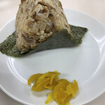 らーめん五丈原 本店 - でかいチャーシューおにぎり