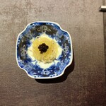Ji-Cube - 干し豆腐と金糸瓜の山椒油和え キャビアのせ