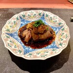 Ji-Cube - 和牛と雲丹と万願寺とうがらしのガーリックソース