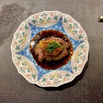 Ji-Cube - 和牛と雲丹と万願寺とうがらしのガーリックソース