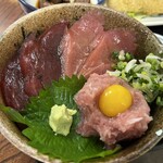 さくらや - まぐろ3色丼