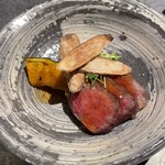 割烹 いそ崎 - 常陸牛のイチボ